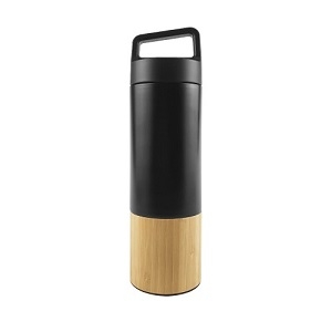 Promotional Stainless Steel Bottle with Bamboo